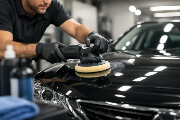 Când se face polish auto, corect